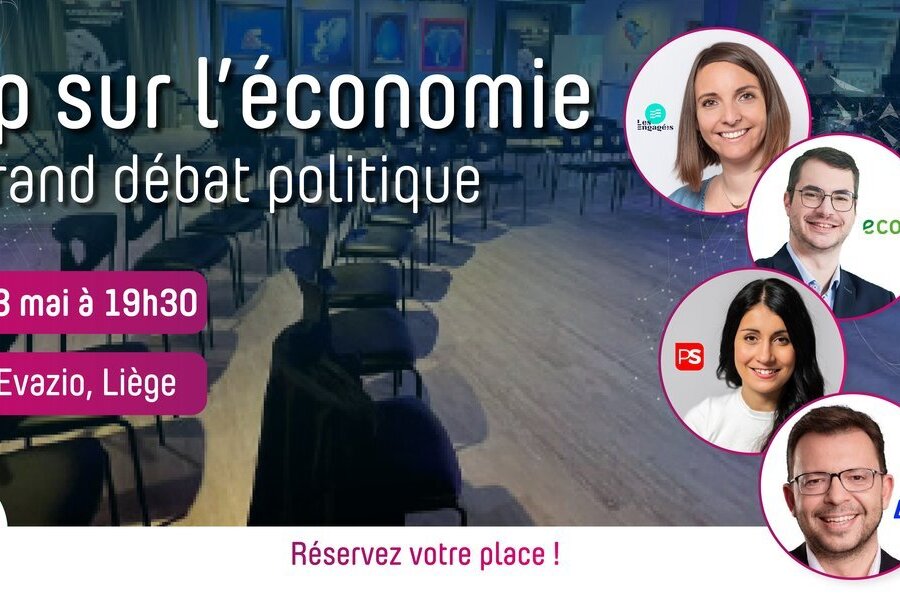 Le Break2Biz Liège organise un grand débat pré-électoral en présence de candidats de 4 partis