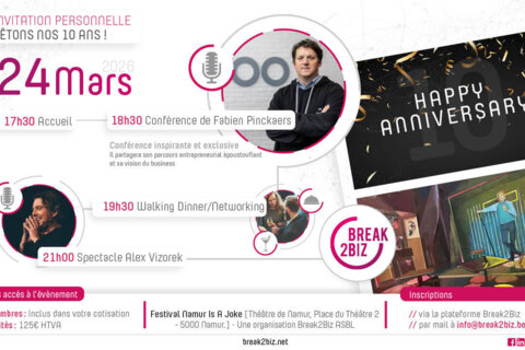 24 Mars 2026 - Fêtons nos 10 ans